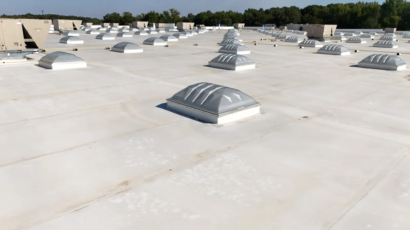 Commercial TPO roof installation and inspection in Jonesboro, Arkansas